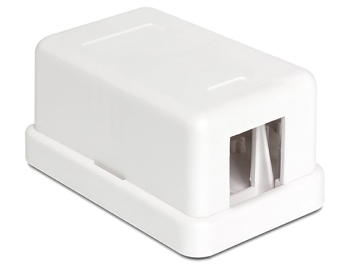 Delock 86226 1 portos Keystone falra szerelhető doboz