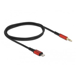 Delock 86586 50cm 8 tűs Lightning apa - 3,5mm jack apa kábel