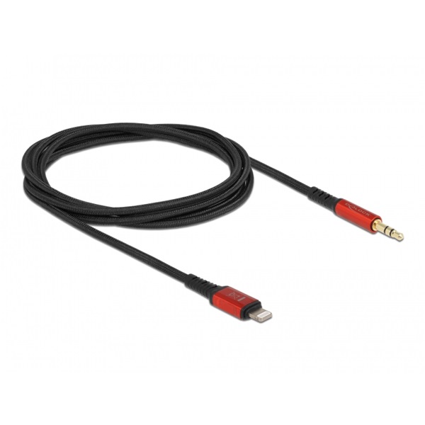 Delock 86587 1,5m 8 tűs Lightning apa - 3,5mm jack apa kábel
