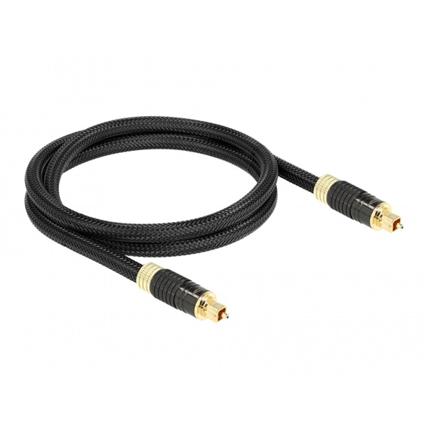 Delock 86592 1m sztenderd TOSLINK apa - apa kábel