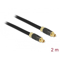 Delock 86593 2m sztenderd TOSLINK apa - apa kábel