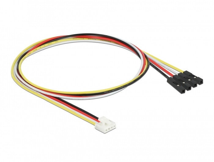 Delock 86950 50cm IOT Grove 4 tűs apa - 4xJumper anya Arduino lapokhoz átalakító kábel