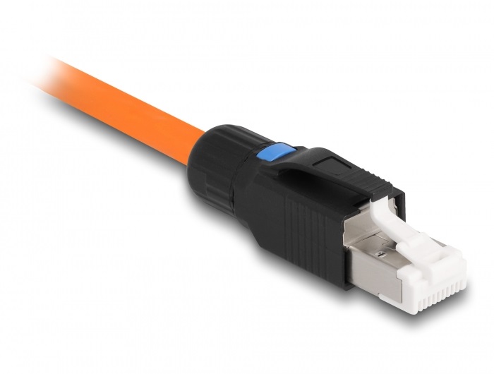 Delock 86965 Cat6A RJ45 - LSA-blokk dugaszoló szerelvény