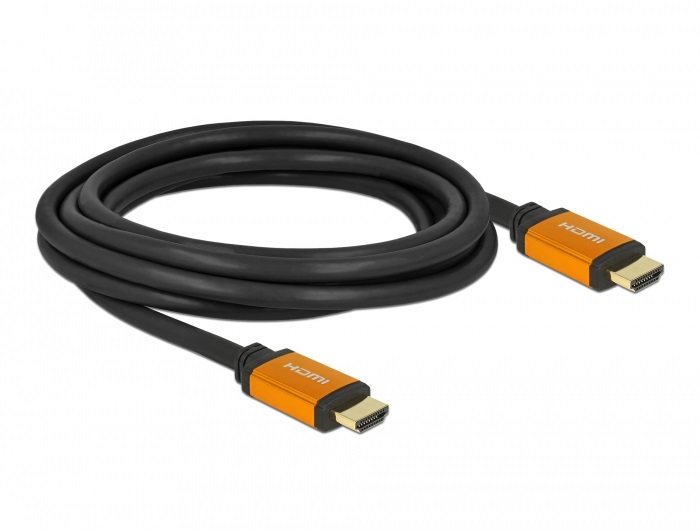 Delock 86987 3m nagy sebességű HDMI 48Gbps 8K 60Hz kábel