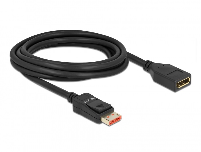 Delock 87072 3m DisplayPort 8K 60Hz anya - apa hosszabbító kábel