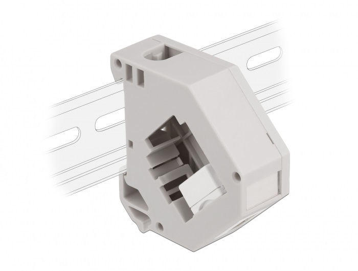 Delock 87163 Keystone USB-A 2.0 anya - anya DIN sínre szerelhető adapter