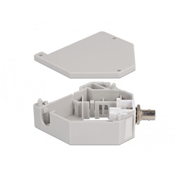 Delock 87196 Keystone ST Simplex anya - anya DIN sínre szerelhető adapter