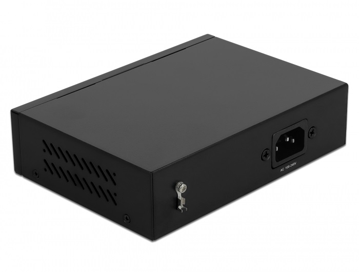 Delock 87708 8port + 1 SFP 10/100/1000Mbps LAN falra szerelhető switch
