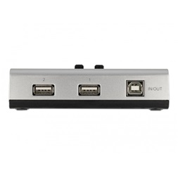 Delock 87760 1xUSB-B anya - 2xUSB-A 2.0 anya manuális kétirányú switch