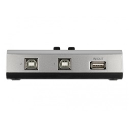 Delock 87761 2xUSB-B anya - 1xUSB-A 2.0 anya manuális kétirányú switch