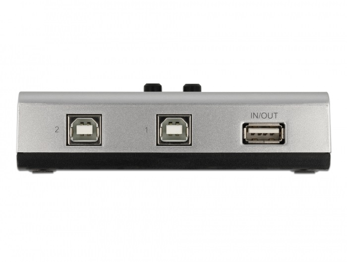 Delock 87761 2xUSB-B anya - 1xUSB-A 2.0 anya manuális kétirányú switch