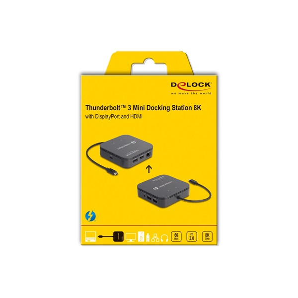 Delock 87789 Thunderbolt 3 mini dokkoló állomás