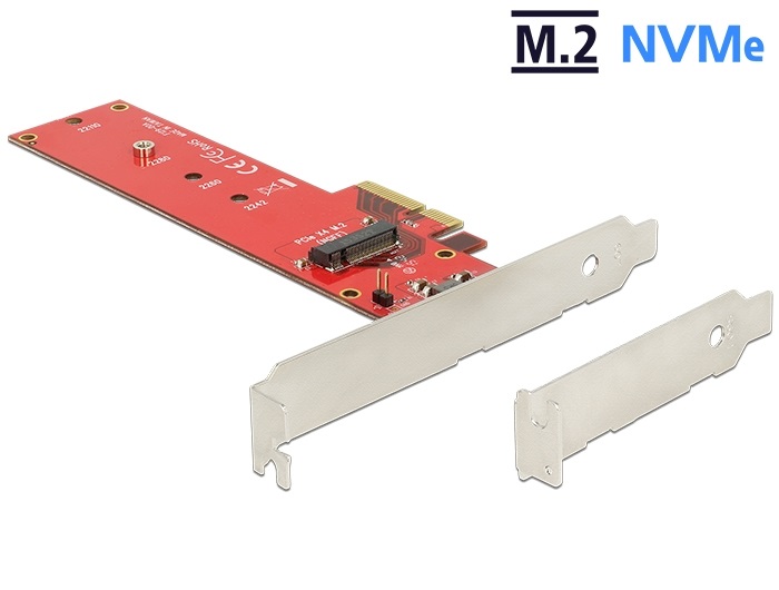 Delock 89455 PCI Express kártya - 1 db belső M.2 B 110mm - Low Profile