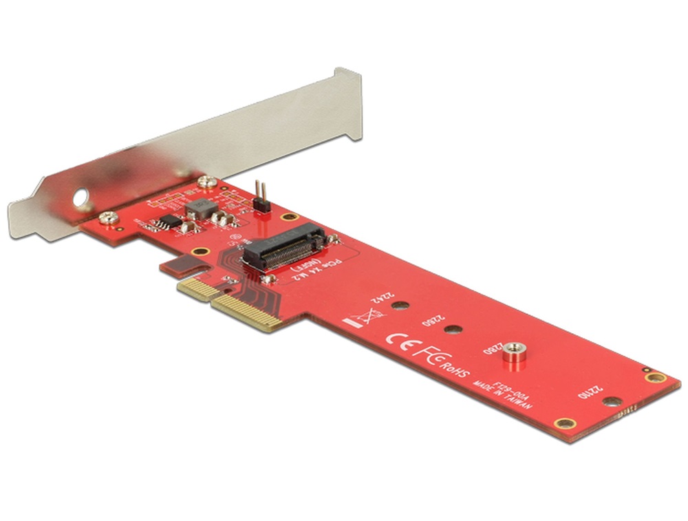 Delock 89455 PCI Express kártya - 1 db belső M.2 B 110mm - Low Profile