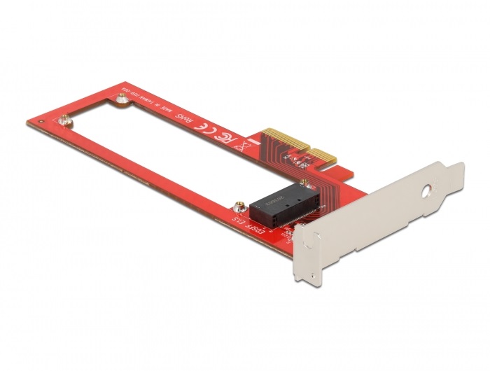 Delock 90055 1xEDSFF E1.S low profile PCI Express x4 kártya