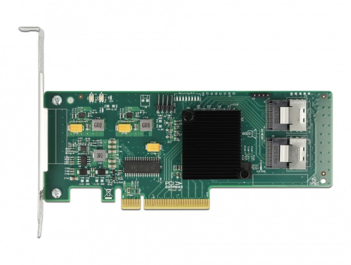 Delock 90061 8 portos SATA PCI Express x8 kártya