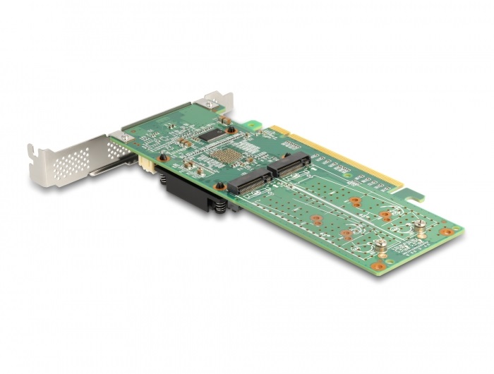 Delock 90078 4xbelső NVMe M.2 M-key PCI Express x16 kártya