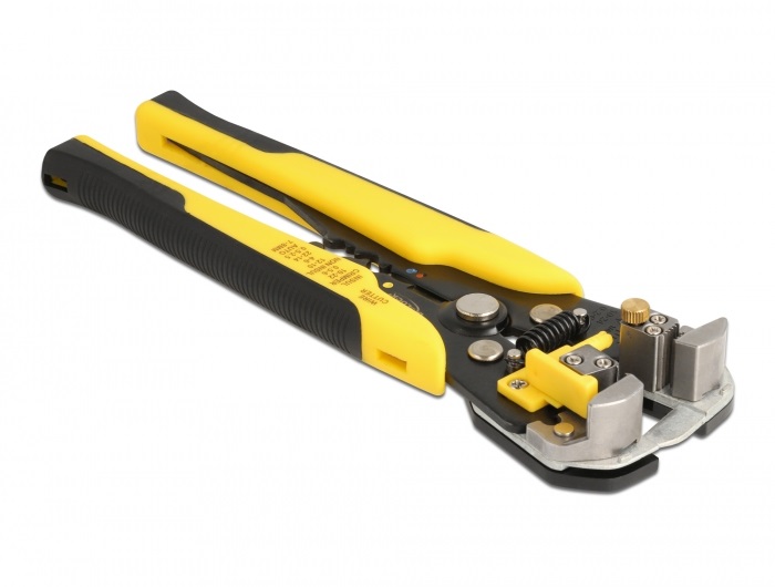 Delock 90553 AWG 10 - 24 koaxiális kábelekhez multifunkcionális krimpelő/vágó