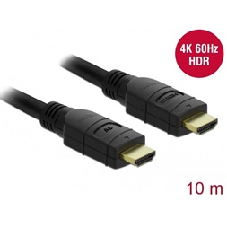 Delock 85284 Aktív HDMI kábel 4K 60 Hz 10 m
