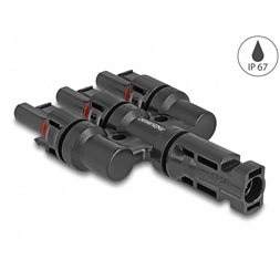 Delock 60024 DL4 napkonnektorok 1 x apa - 3 x anya