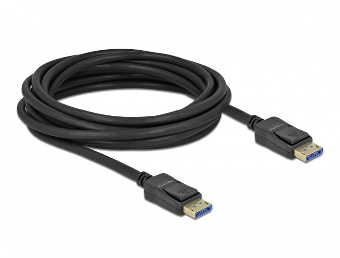 Delock 80264 DisplayPort kábel 8K 60 Hz 40 Gbps 5 m
