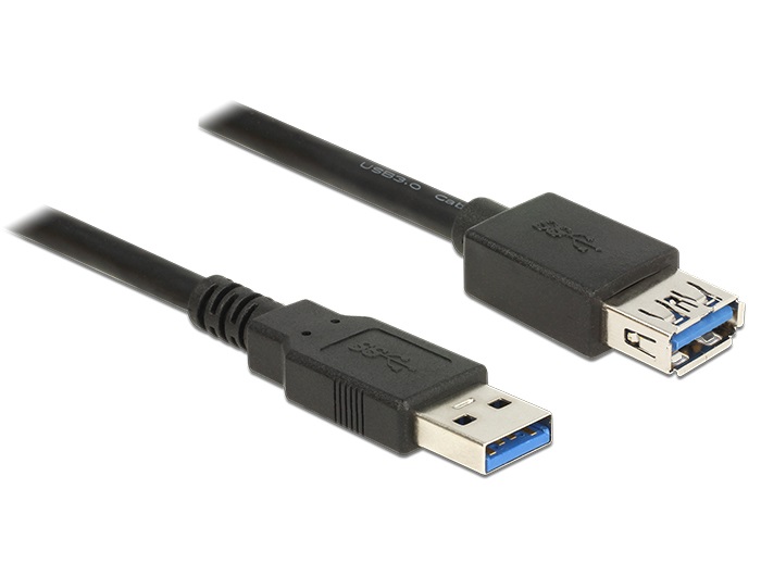 Delock 85057 Extension cable USB 3.0 Type-A male > USB 3.0 Type-A female 3m black