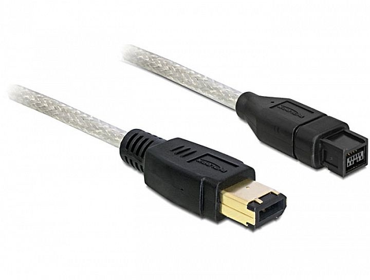 Delock 82596 FireWire kábel 2,0m 9t/6t