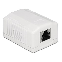 Delock 86196 Hálózati fali aljzat, 1 port, Cat.6A LSA