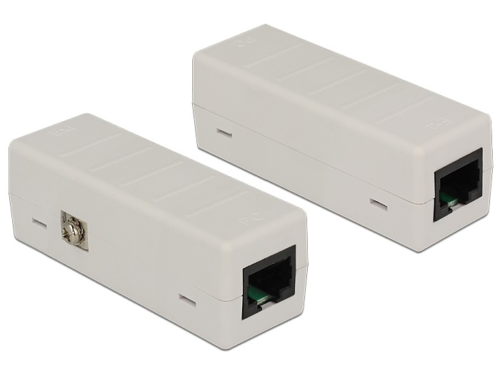 Delock 62619 Hálózati túlfeszültség elleni védelem, 6 kV RJ45