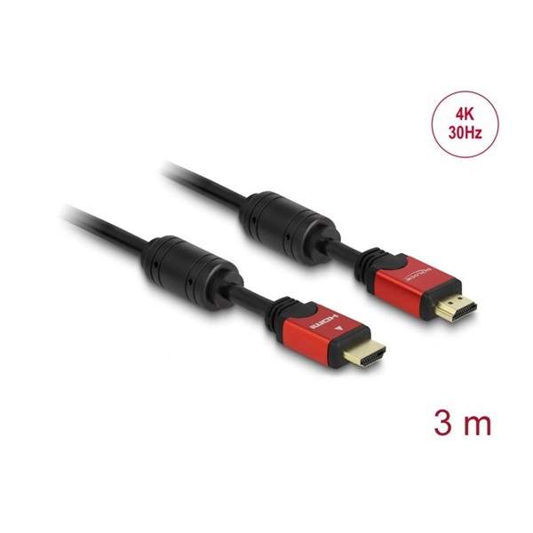 Delock 84334 High Speed HDMI kábel 3.0m apa / apa