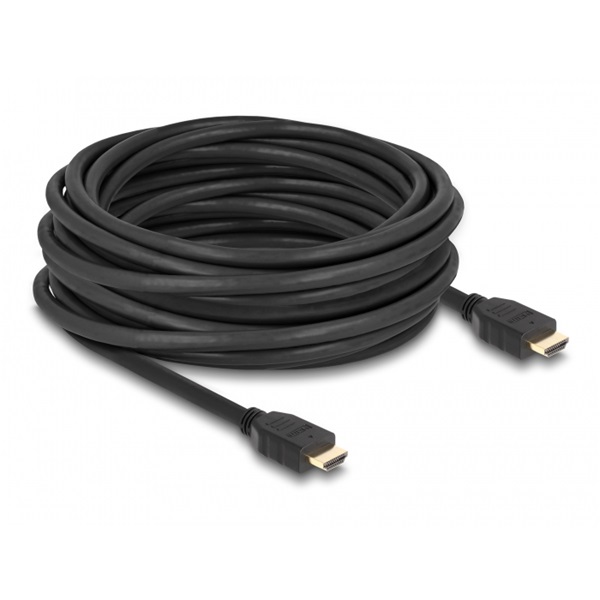Delock 82006 High Speed HDMI kábel 48 Gbps 8K 60 Hz, fekete 10 m