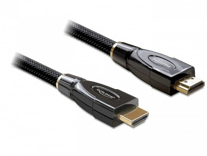 Delock 82737 Kábel High Speed HDMI típusú Ethernet 4K 30 Hz 2 m