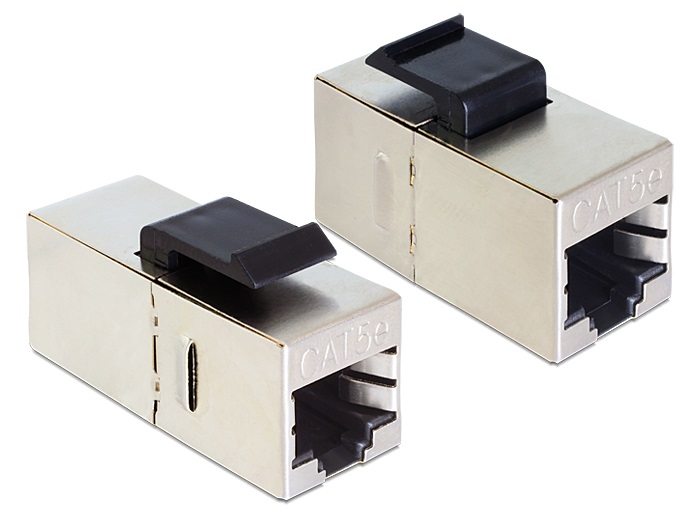 Delock 86204 Keystone modul RJ45 anya > RJ45 anya Cat.5e