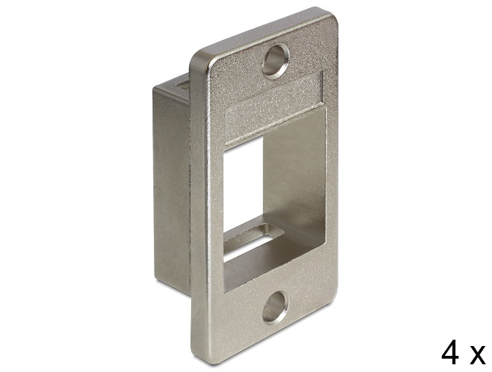 Delock 86413 Keystone modul tartó tokokhoz 4 darab