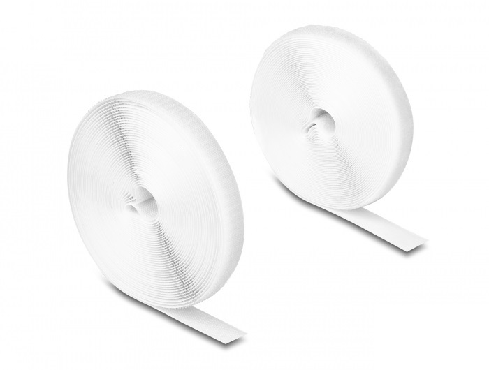 Delock 20919 Nagy teherbírású öntapadós szalag H 5 m x SZ 20 mm fehér