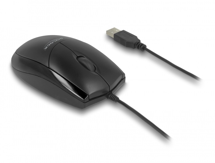 Delock 12106 Optikai USB egér Silent