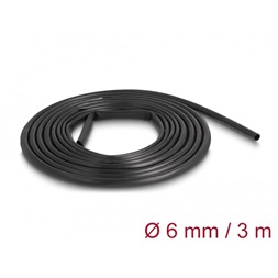 Delock 18992 PVC szigetelő borító cső 3 m x 6 mm fekete