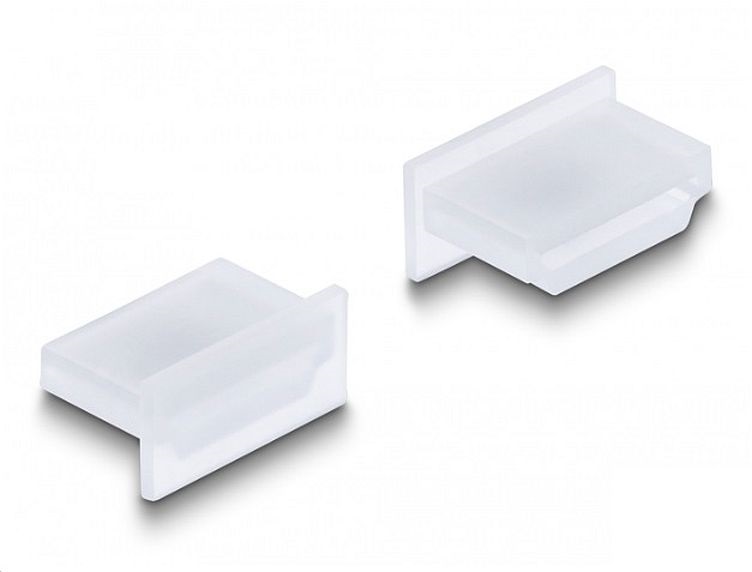 Delock 64107 Porvédő DisplayPort típusú kimenethez fogantyúval 10 db áttetsző