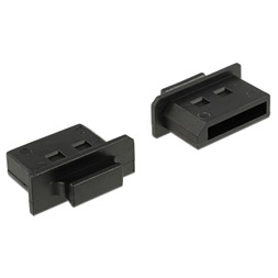 Delock 64025 Porvédő Displayport típusú kimenethez fogantyúval 10 db fekete