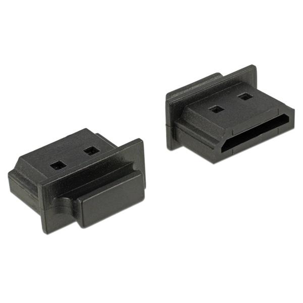 Delock 64029 Porvédo HDMI-A típusú kimenethez fogantyúval 10 db fekete