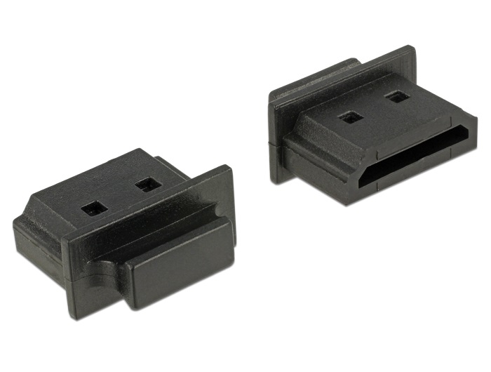 Delock 64029 Porvédo HDMI-A típusú kimenethez fogantyúval 10 db fekete