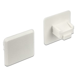 Delock 64019 Porvédo RJ45 kimenethez fogantyú nélkül 10 darab fehér