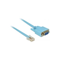 Delock 63341 RS-232 DB9 típusú adapter anya > 1 x RS-232 RJ45 soros apa 1 m