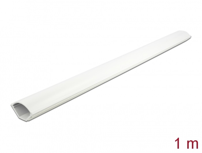 Delock 20714 Sarokcsatorna 43 x 23 mm - hossza 1 m fehér