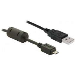 Delock 82335 USB2.0–A apa -  Micro-B USB  apa kábel, 2m