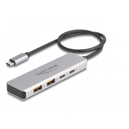 Delock 64230 2xType-C/2xUSB 10Gbps Type-C HUB