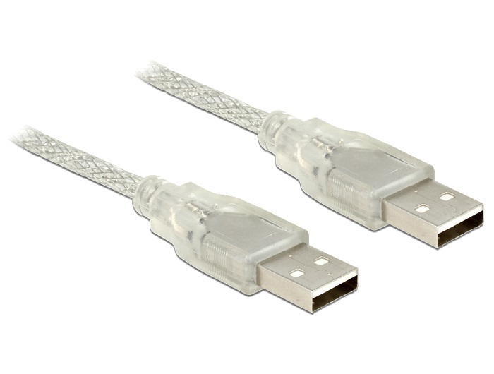 Delock 83887 USB 2.0-s kábel A-típusú csatlakozódugóval > USB 2.0-s, A-típusú csatlakozódugóval 1 m