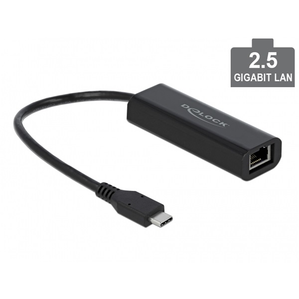 Delock 66298 USB Type-C adapter apa 2,5 Gigabit LAN