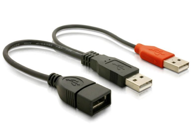 Delock 65306 USB adat- és hálózati kábel