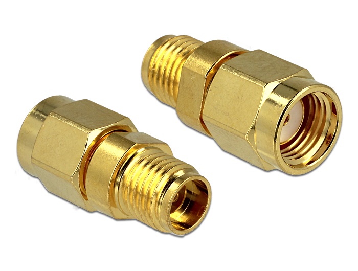 Delock 88728 adapter RP-SMA dugó > SMA dugó